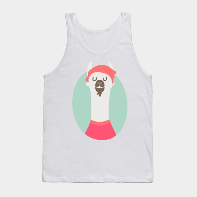 Llama Tank Top by melomania